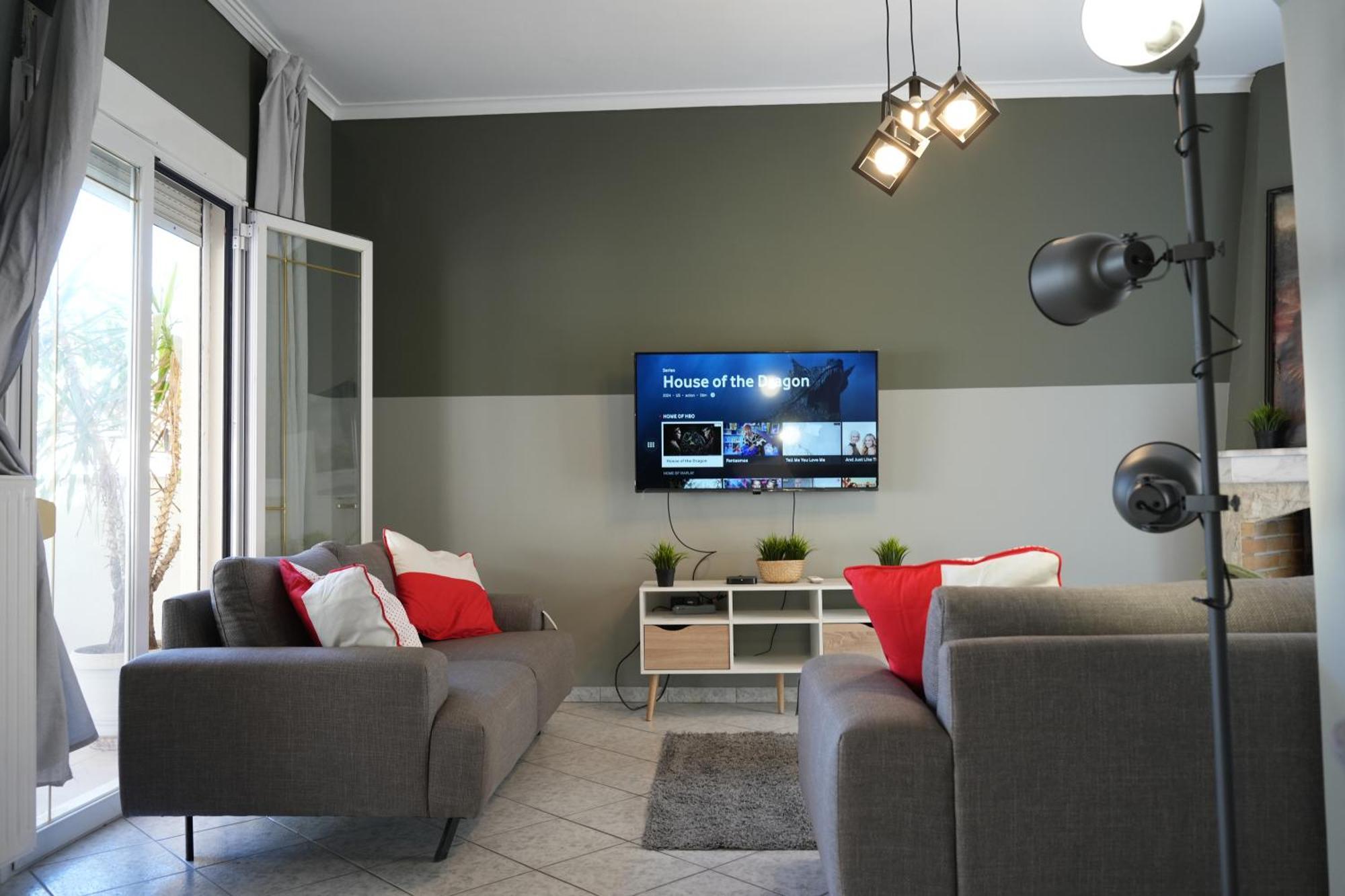 Ferienwohnung Modern Athenian Penthouse Exterior foto