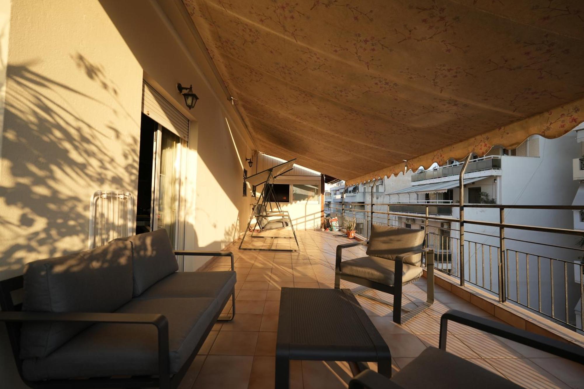 Ferienwohnung Modern Athenian Penthouse Exterior foto